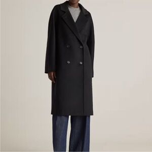 Quince Double Breasted Coat